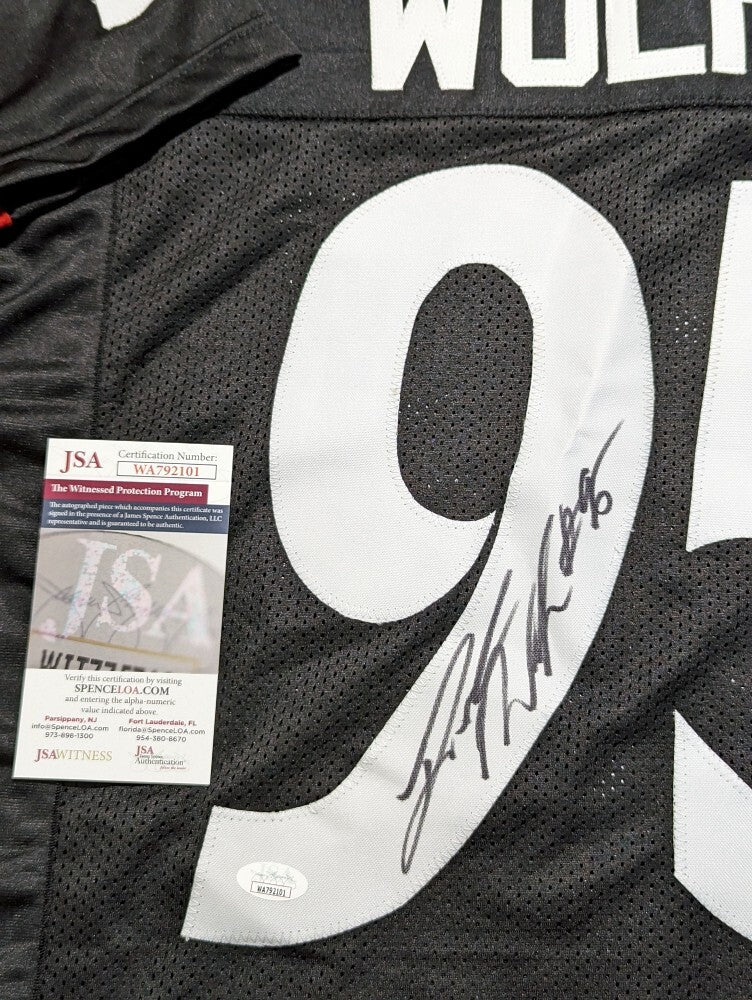 Cincinnati Bearcats Derek Wolfe Autographed Signed Jersey Jsa Coa