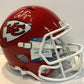 Clyde Edwards-Helaire Signed K.C. Chiefs Speed Replica Full Size Helmet Bas Coa