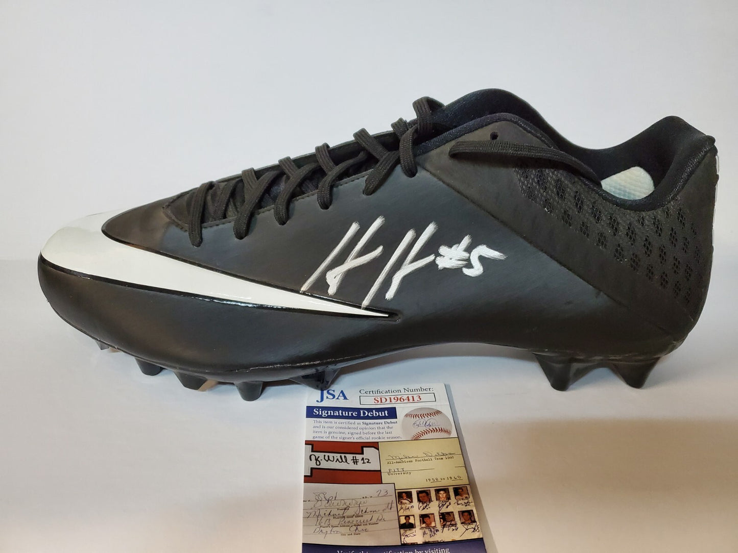 Tennessee Volunteers Hendon Hooker Autographed Signed Cleat Jsa Coa