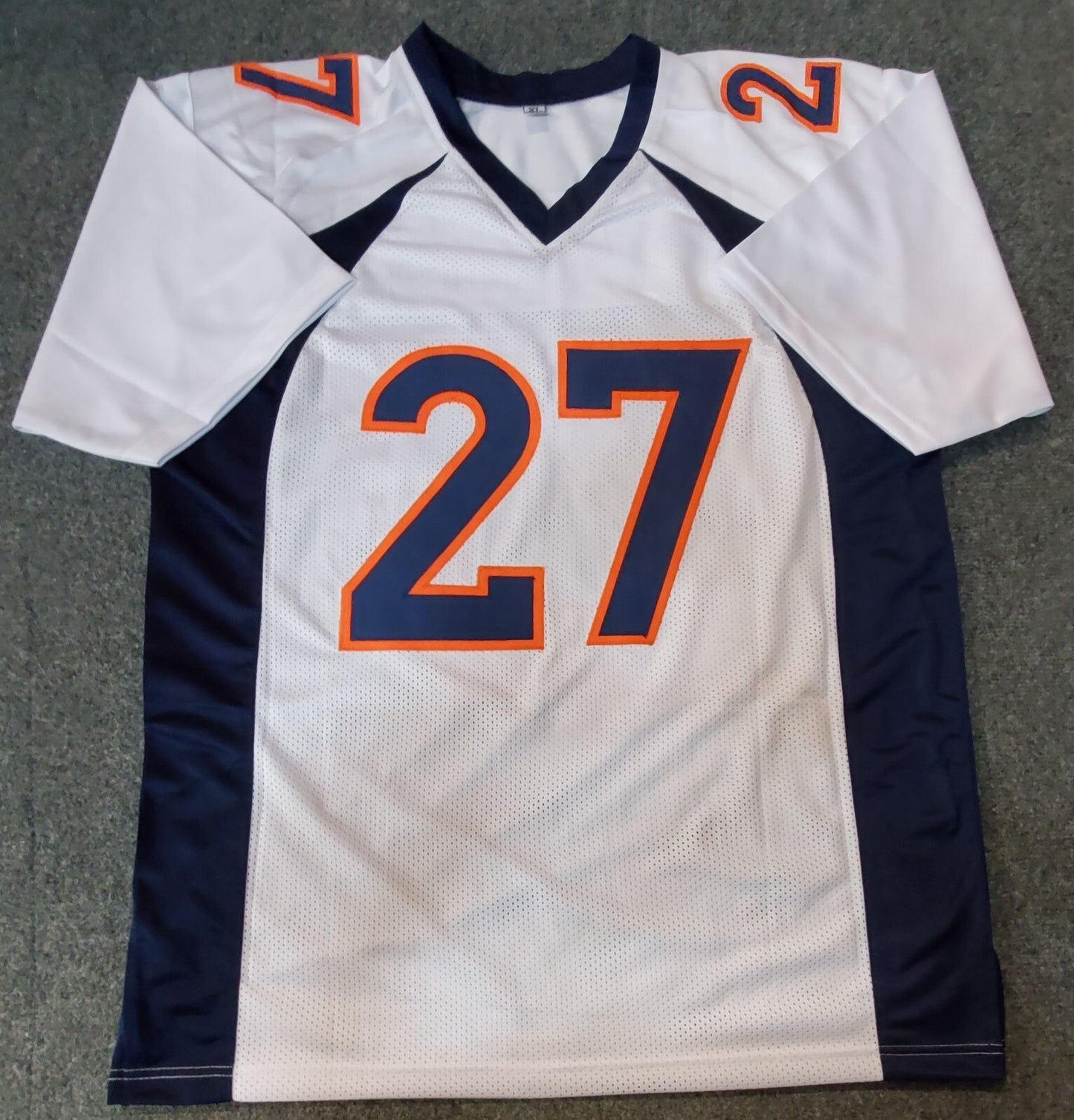 Denver Broncos Damarri Mathis Autographed Signed Jersey Jsa Coa