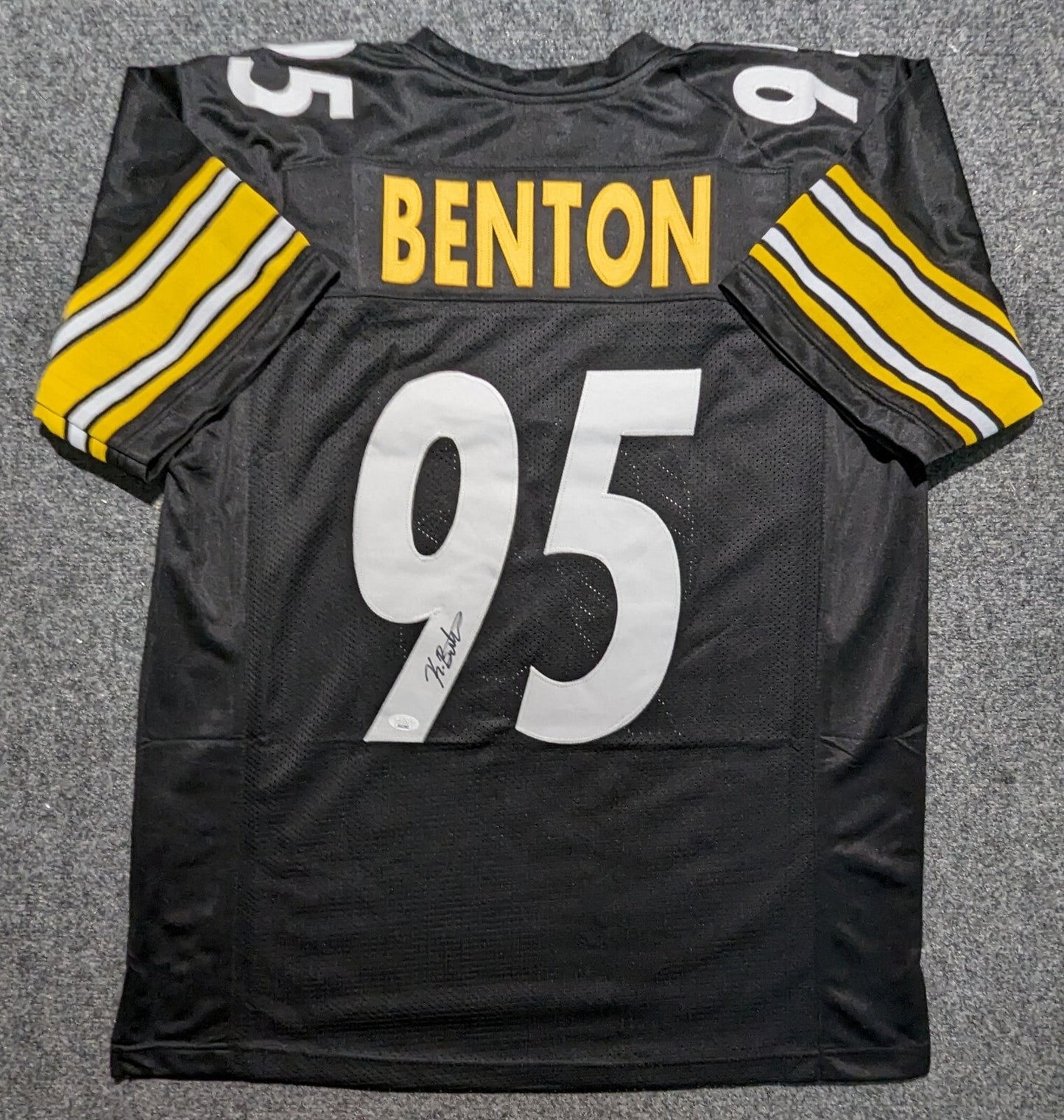 Pittsburgh Steelers Keeanu Benton Autographed Signed  Jersey Jsa Coa