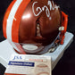Cleveland Browns Greg Newsome Ii Autographed Signed Flash Mini Helmet Jsa Coa