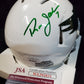 Philadelphia Eagles Ron Jaworski Autographed Signed Speed Mini Helmet Jsa Coa