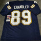 San Diego Chargers Wes Chandler Autographed Signed Jersey Jsa Coa