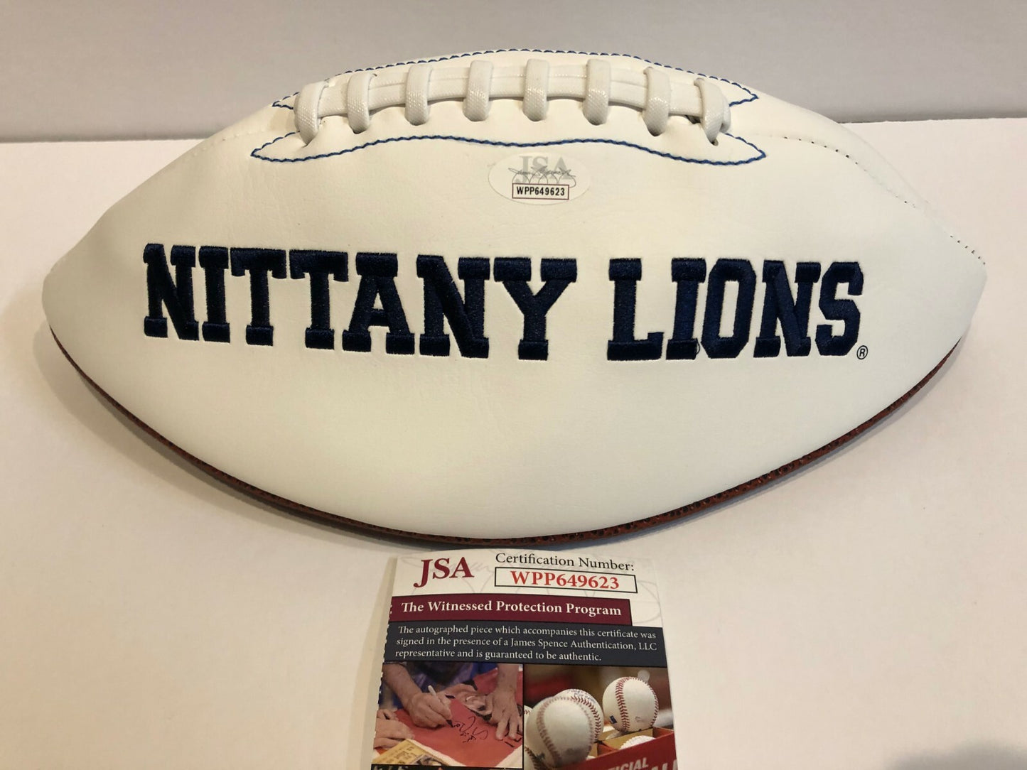 Daesean Hamilton Autographed Signed Inscribed Penn State Logo Football Jsa  Coa