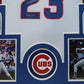 Framed Chicago Cubs Ryne Sandberg Autographed Inscribed Jersey Jsa Coa