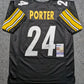 Pittsburgh Steelers Joey Porter Jr Autographed Signed Jersey Jsa Coa