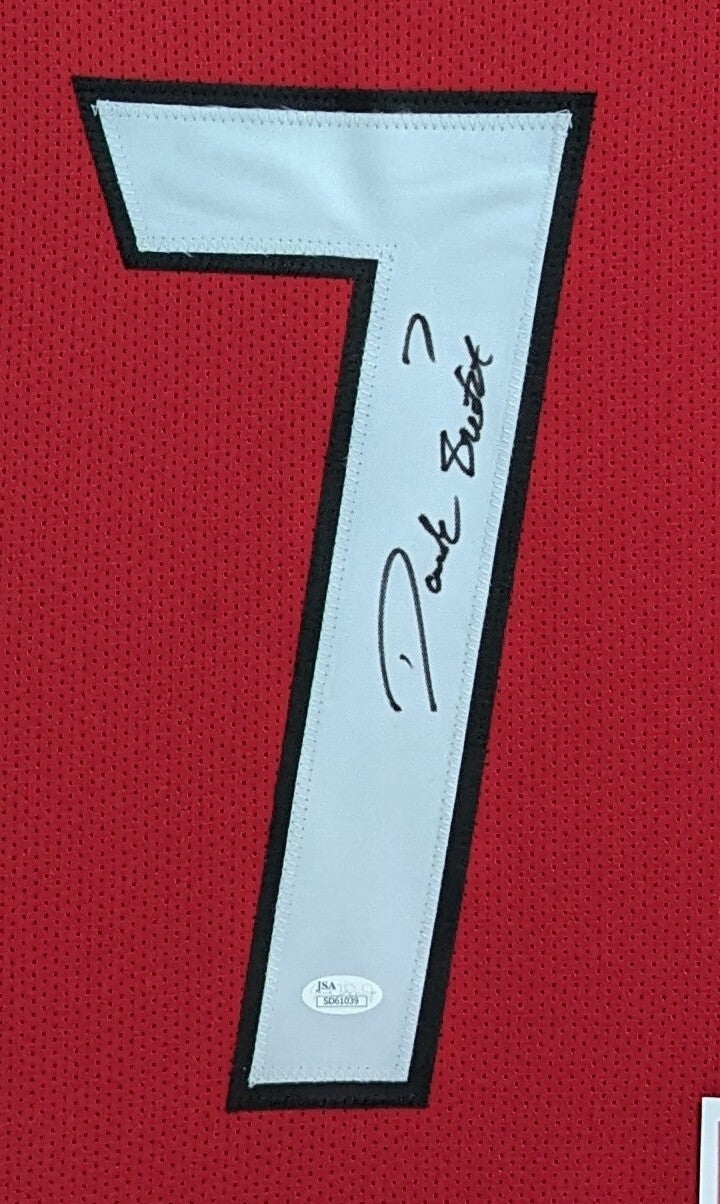 Framed Georgia Bulldogs D'andre Swift Autographed Signed Jersey Jsa Coa