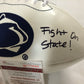 Bill Belton, Zach Zwinak Signed Inscribed Penn State Logo Football Jsa  Coa