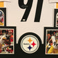 Framed Stephon Tuitt Autographed Signed Pittsburgh Steelers Jersey Jsa Coa