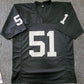 Las Vegas Raiders Malcolm Koonce Autographed Jersey Jsa Coa