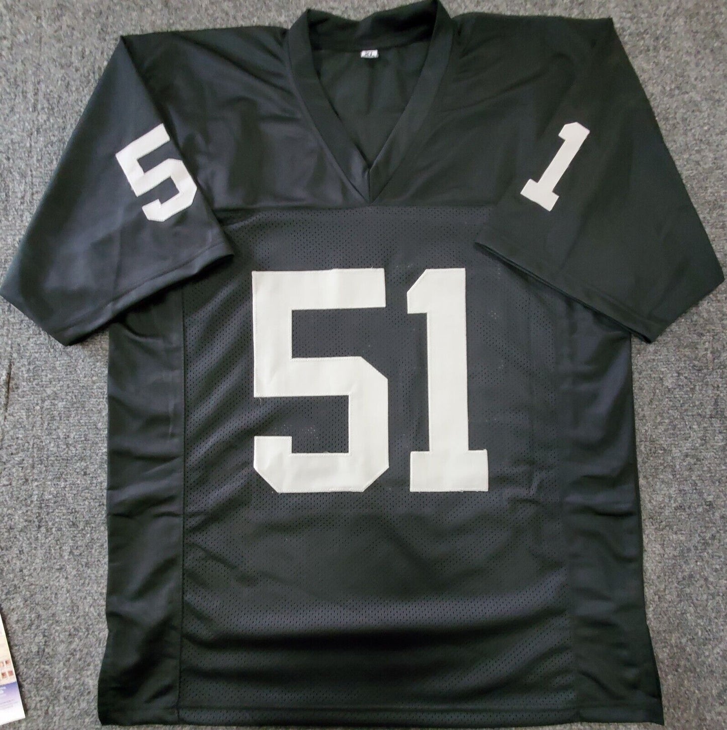 Las Vegas Raiders Malcolm Koonce Autographed Jersey Jsa Coa