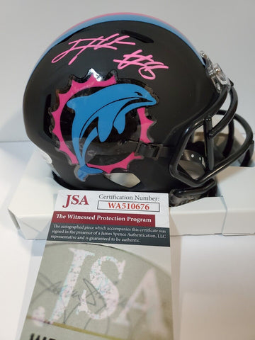 Miami Dolphins Jevon Holland Signed Full Size Flash Authentic Helmet J –  MVP Authentics