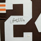 MVP Authentics Framed Cleveland Browns Nick Chubb Autographed Signed Jersey Jsa Coa 675 sports jersey framing , jersey framing
