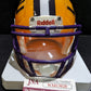 Lsu Tigers Patrick Queen Autographed Speed Mini Helmet Jsa Coa