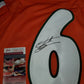 Miami Hurricanes Santana Moss Autographed Signed Jersey Jsa  Coa