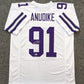 Kansas State Wildcats Felix Anudike-Uzomah Autographed Signed Jersey Beckett