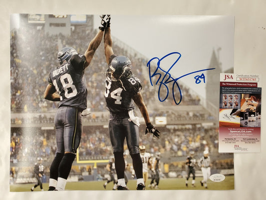 Seattle Seahawks Bobby Engram Autographed Signed 11X14 Photo Jsa  Coa