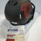 Atlanta Falcons Frank Darby Autographed Signed Eclipse Mini Helmet Jsa Coa