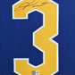 Framed Pitt Panthers Damar Hamlin Autographed Signed Jersey Beckett Holo