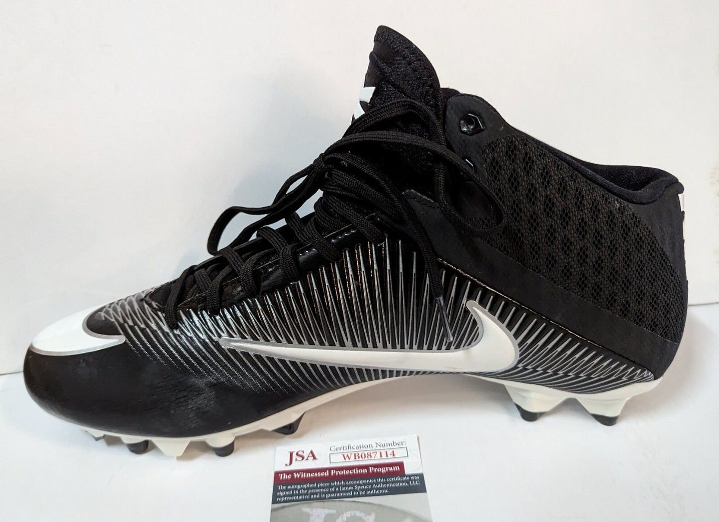 New York Giants Brian Burns Signed Cleat Jsa Coa