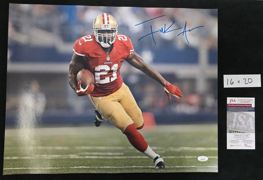 San Francisco 49Ers Frank Gore Autographed Signed 16X20 Photo Jsa Coa