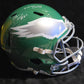 Philadelphia Eagles Quinyon Mitchell Signed Full Size Speed Replica Helmet Jsa