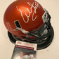 Warren Sapp Autographed Signed Miami Hurricanes Mini Helmet Jsa Coa