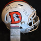 Denver Broncos Pat Surtain Ii Signed Insc Retro Replica Full Size Helmet Jsa