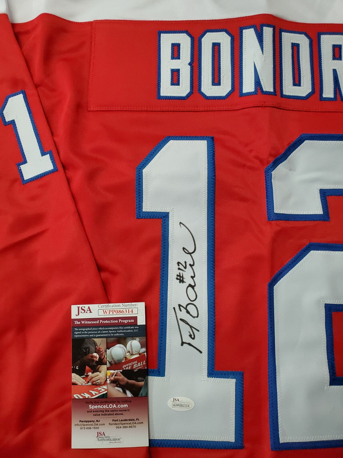 Washington Capitals Peter Bondra Autographed Signed Jersey Jsa Coa