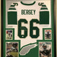 Framed Philadelphia Eagles Bill Bergey Autographed Signed Jersey Jsa Coa