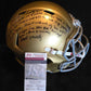 Notre Dame Fighting Irish Rudy Ruettiger Speech Full Size Replica Helmet Jsa