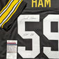 Pittsburgh Steelers Jack Ham Autographed Signed Inscribed Jersey Jsa Coa