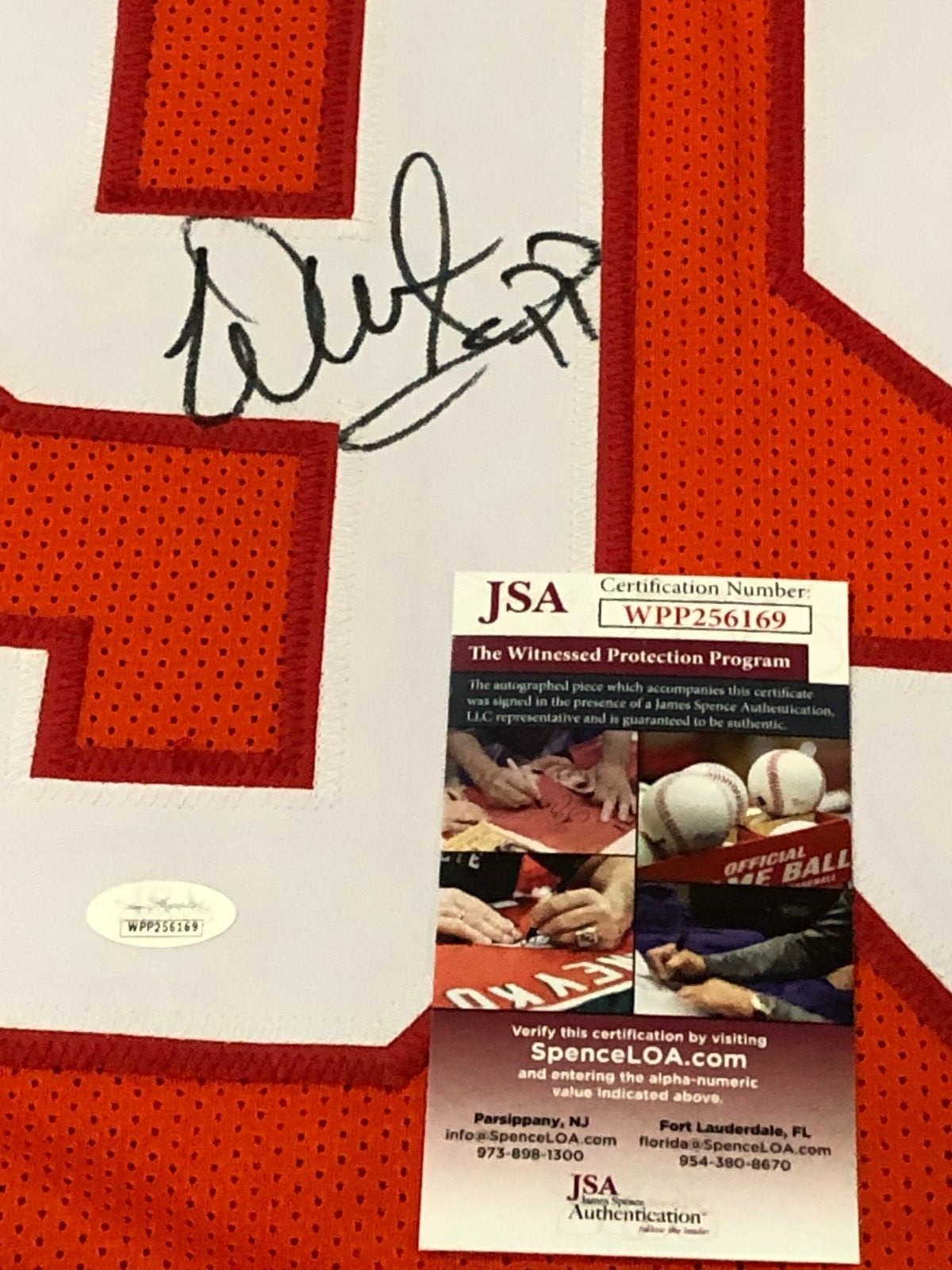 Tampa Bay Buccaneers Warren Sapp Autographed Signed Jersey Jsa  Coa