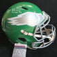 Philadelphia Eagles Fletcher Cox Signed Full Size Kelly Replica Helmet Jsa Coa