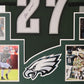 Framed Philadelphia Eagles Quinyon Mitchell Autographed Signed Jersey Jsa Coa