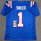Louisiana Tech Bulldogs L'jarius Sneed Autographed Signed Jersey Jsa Coa