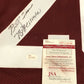 MVP Authentics Oklahoma Sooners Billy Sims Autographed Signed Inscribed Jersey Jsa  Coa 107.10 sports jersey framing , jersey framing