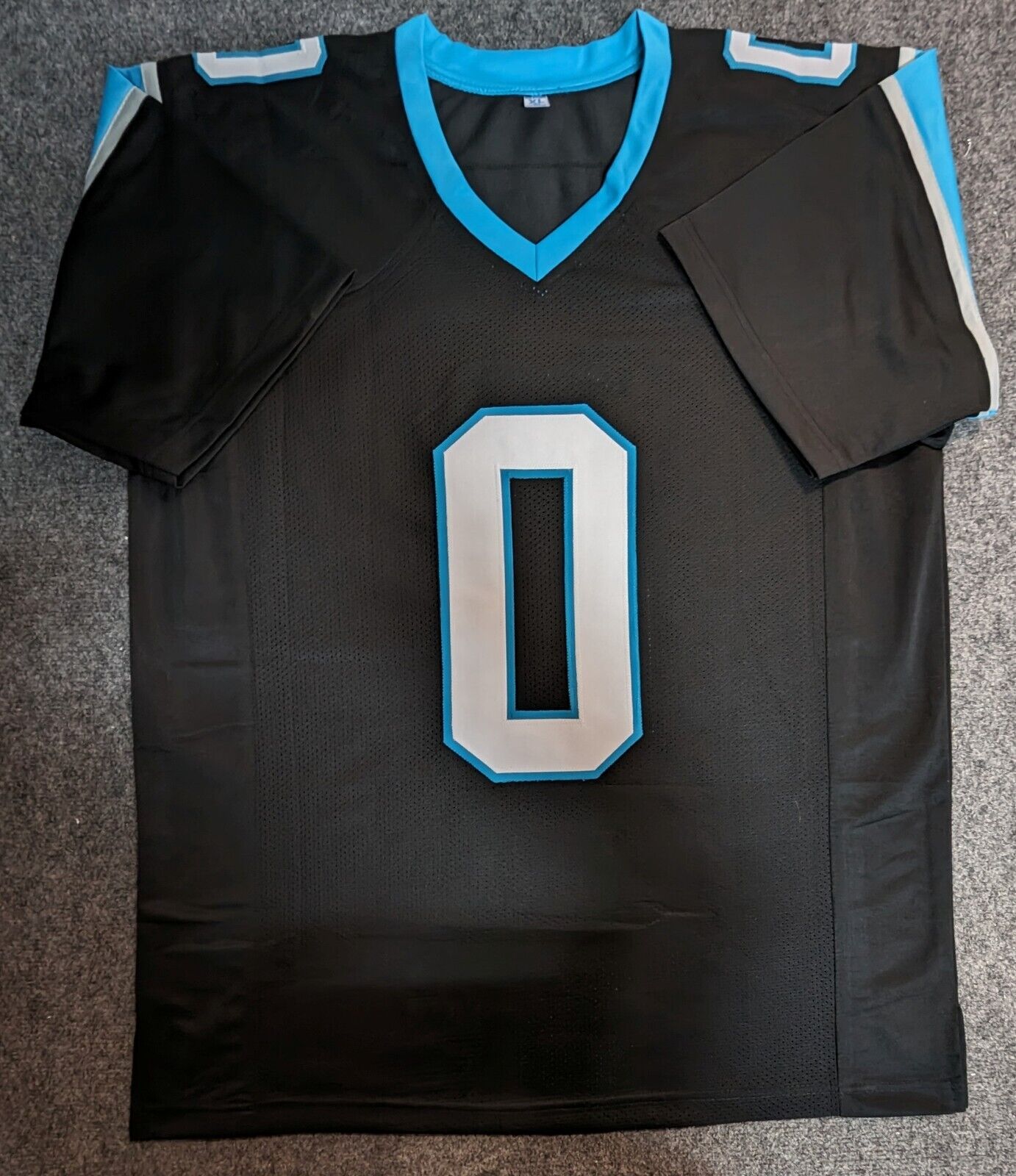 MVP Authentics Carolina Panthers Brian Burns Autographed Signed Jersey Jsa  Coa Number Zero 143.10 sports jersey framing , jersey framing