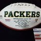 Green Bay Packers Amari Rodgers Autographed Signed Logo Football Jsa Coa