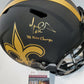New Orleans Saints Marques Colston Auto Inscribed F/S Eclipse Rep Helmet Jsa Coa