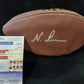 Georgia Bulldogs Nakobe Dean Signed Football Jsa Coa