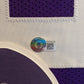Framed Minnesota Vikings Jordan Addison Autographed Signed Jersey Beckett Holo
