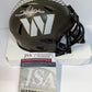 Washington Commanders Clinton Portis Salute To Service Mini Helmet Jsa Coa