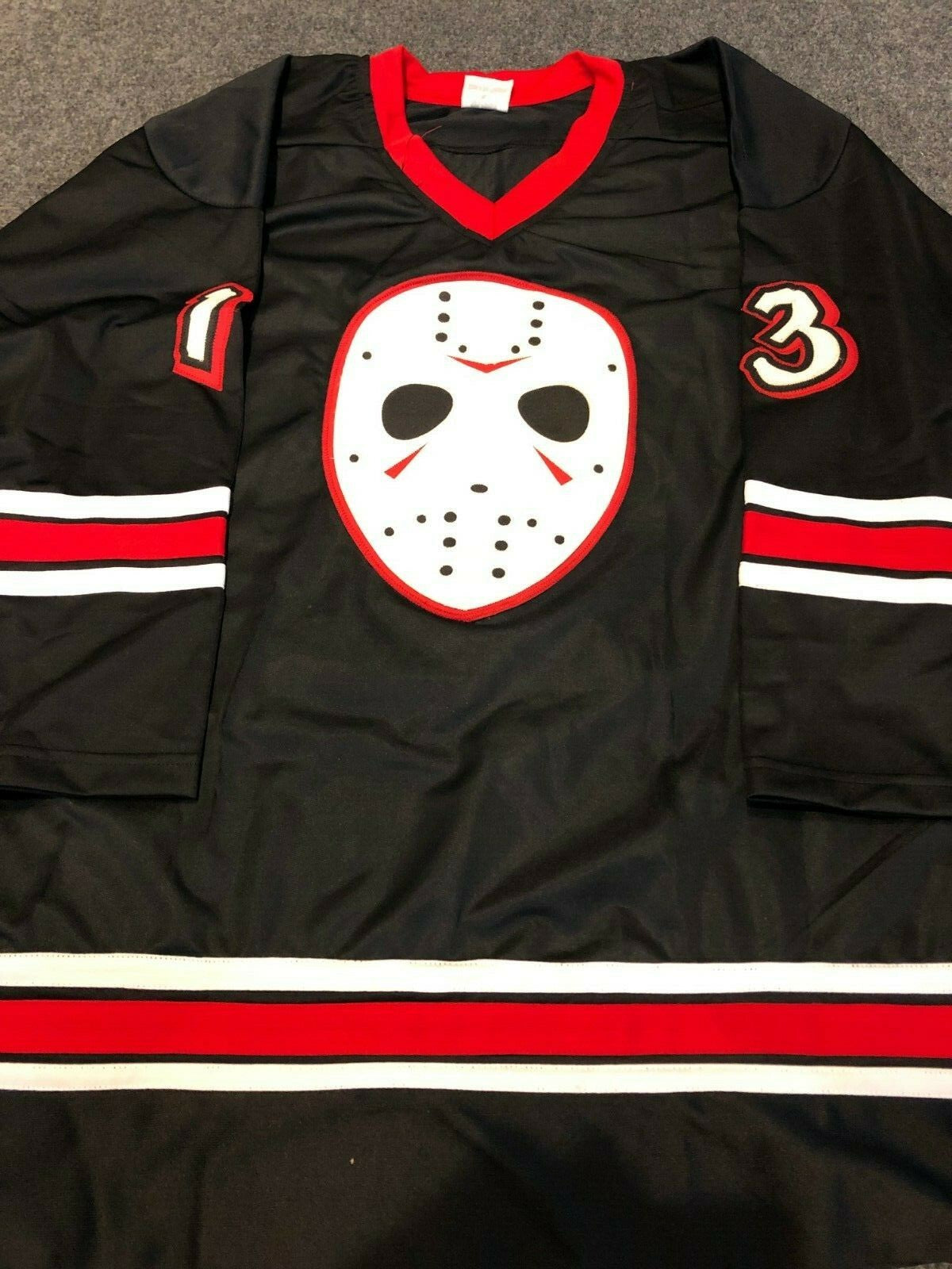 Ari Lehman Signed Inscribed Jason Voorhees Friday The 13Th Jersey Lehman Holo