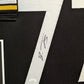 Framed Pittsburgh Steelers Broderick Jones Autographed Signed Jersey Jsa Coa