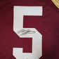Oklahoma Sooners Marquise Brown Autographed Signed Jersey Jsa Coa Sticker Only