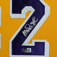 Framed L.A. Lakers Magic Johnson Autographed Signed Jersey Beckett Holo