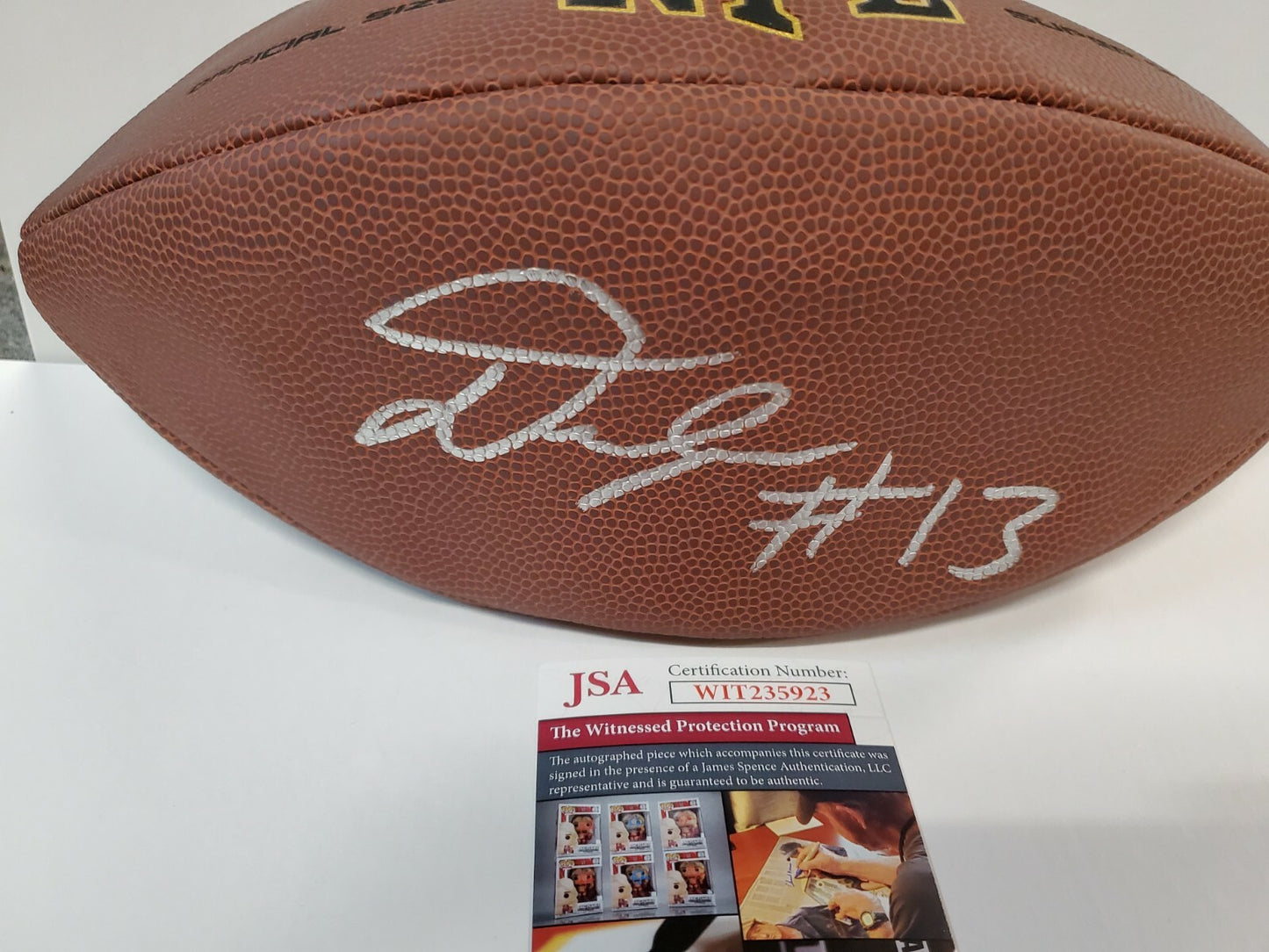 Philadelphia Eagles Travis Fulgham Autographed Signed Nfl Football Jsa Coa