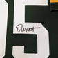 Framed Green Bay Packers Devonte Wyatt Autographed Signed Jersey Jsa Coa